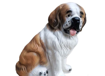 Decorative figure statue sculpture 38 cm figures statues sculptures decoration dog A18